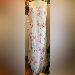 Coldwater Creek Floral Crepe dress